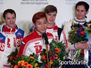 Российским призерам ОИ в Сочи вручили ключи от внедорожников